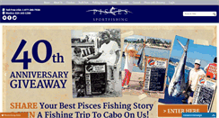 Desktop Screenshot of piscessportfishing.com